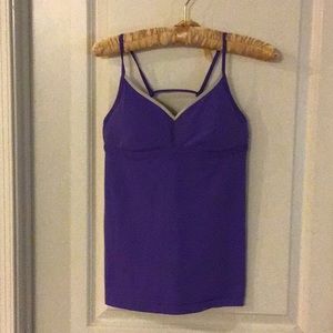 LuluLemon Purple Live Lightly Tank Top